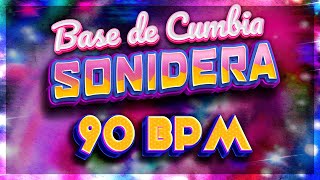 Video thumbnail of "Base Cumbia SONIDERA • 90 BPM • Loop Percusión Para Practicar / Improvisar"