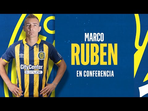 Presentación de Marco Ruben en su regreso a Rosario Central