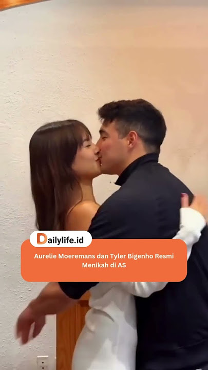 Aurelie Moeremans dan Tyler Bigenho Resmi Menikah di AS