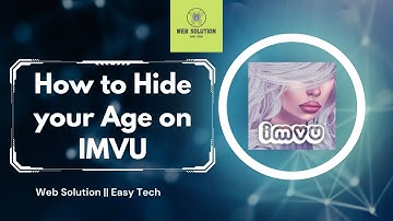 How to Hide your Age on IMVU