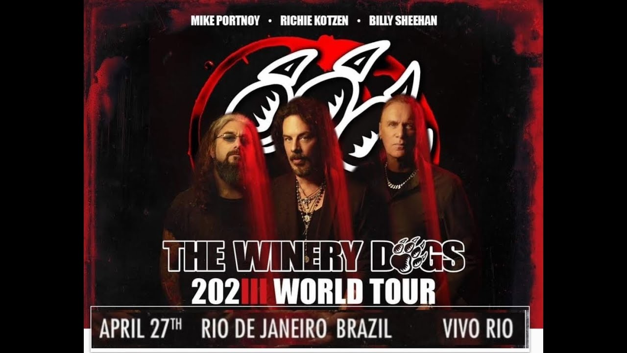 The Winery Dogs - Live Full Concert - Vivo Rio ( Rio de Janeiro/Brazil) 27/04/2023.