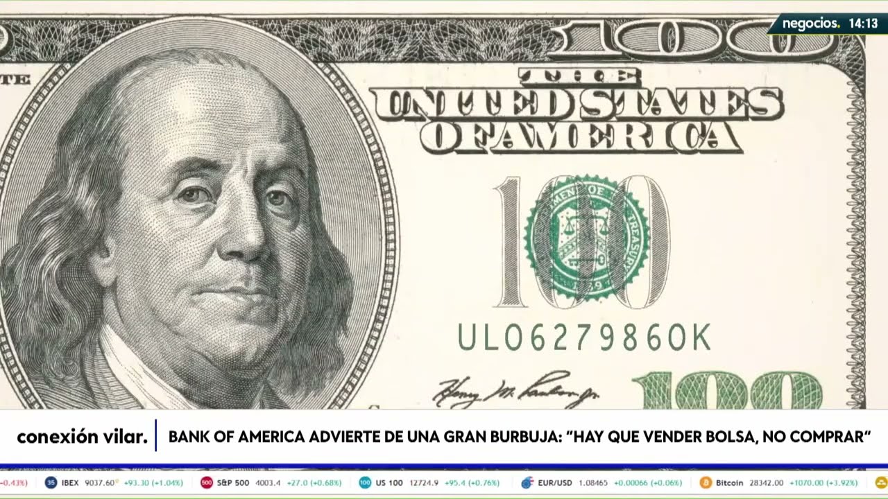 Bank of America advierte de una gran burbuja: 