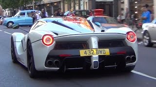 Supercar Insanity in London - LaFerrari, 2X McLaren P1, 3X 918 Spyder, Aventador SV And More!