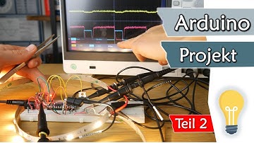 Bastel-Projekt: Dimmbare LED Beleuchtung mit PWM und MOSFET | Arduino #13