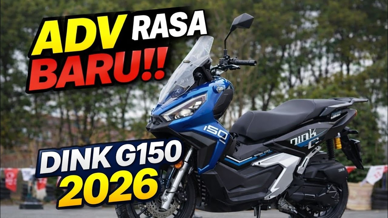 ОФИЦИАЛЬНЫЙ ADV CHALLENGE‼️ Kymco Dink G150 2026 выглядит авантюрно, а не просто как попало.
