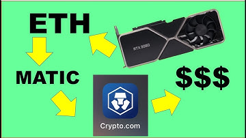 Cash OUT ETH mining on Crypto.com via POLYGON matic Cash Swap, Ethereum level 2 payouts