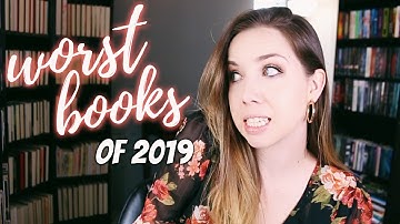 the worst books I read in 2019