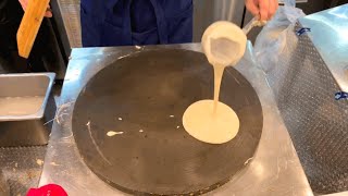 《沖縄》ブルーシールアイスのクレープ