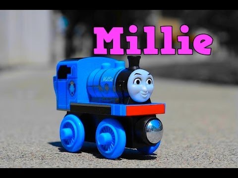 Thomas & Friends MILLIE Wooden Railway Toy Train Tank Engine Review By Mattel Fisher Price