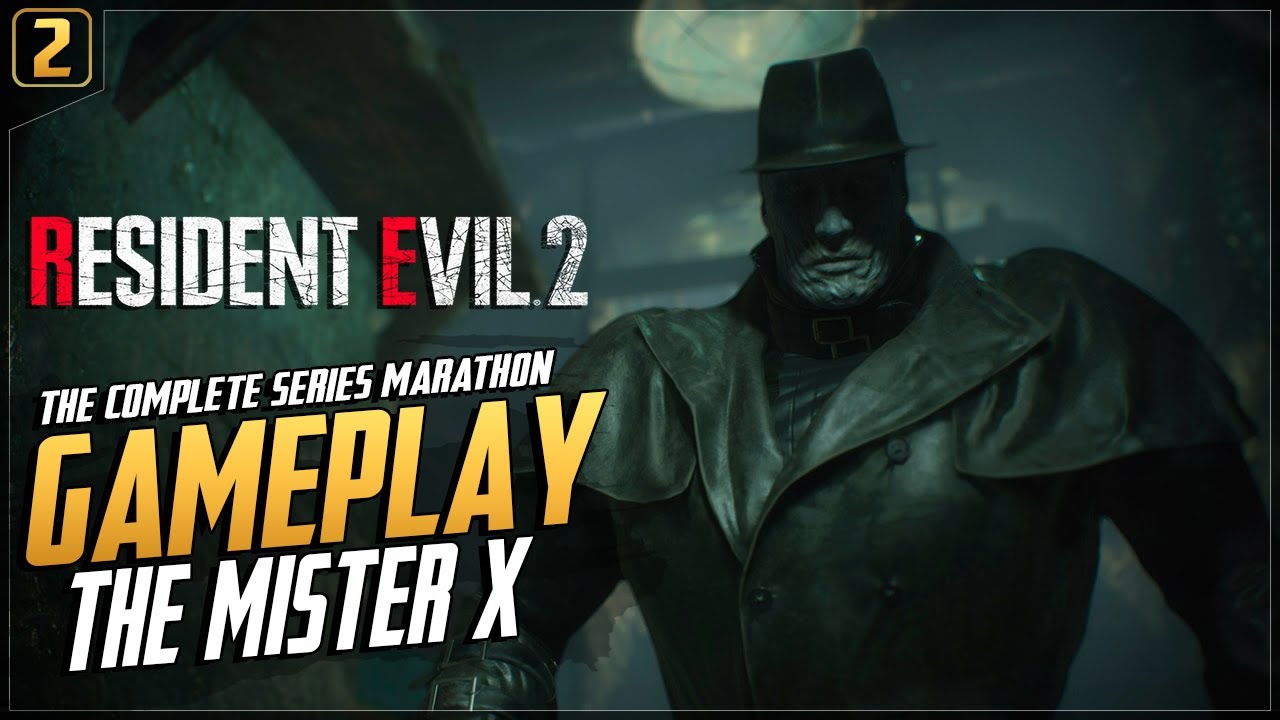 Resident Evil 2 - EP: 2 - The Mister X - The Complete Series - Marathon Gameplay [PC 4K 60FPS]