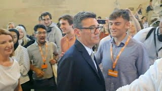 Andy Burnham meets other Labour MPs in the UK Houses of Parliament | AFP
