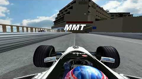 F1 Challenge 99-02 Mod 2000 V3 By MMT - Jenson Button Lap - Monaco