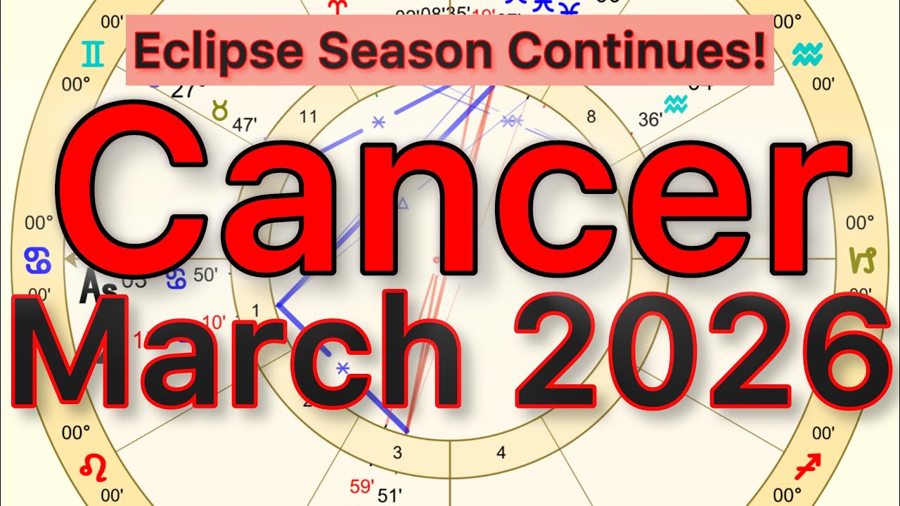 Астрологический отчет для Рака / Восходящий Рак, март 2026 года