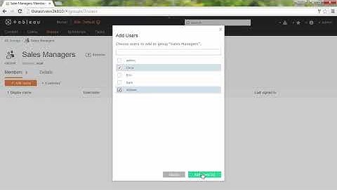 Tableau Training & Tutorials   09 10 Tableau Server   Authorization and Permissions