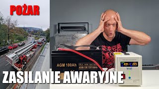 🚨Zasilanie Awaryjne + 🔥pożar🚒