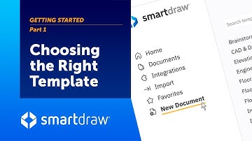 Choosing the Right Template - Getting Started with SmartDraw Part 1