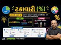 પોલીસ કોસ્ટેબલ માટે ટકાવારી ના પ્રશ્નો 🚓🚨 | bakul Patel | Bakul Patel IMP PYQ math | #bakulpatel 