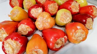 🌶ФАРШИРОВАННЫЙ ПЕРЕЦ-сезонная ЗАМОРОЗКА в прок на зиму🌶Заморозка полуфабрикатов на зиму🌶