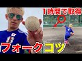【野球】1時間で取得できるフォークボール講座!【変化球】