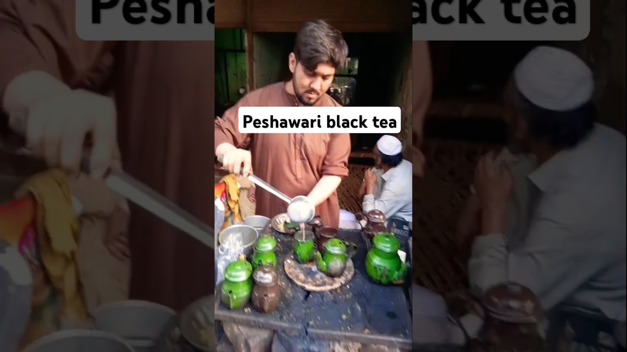 Chai wala black tea kpk morning food