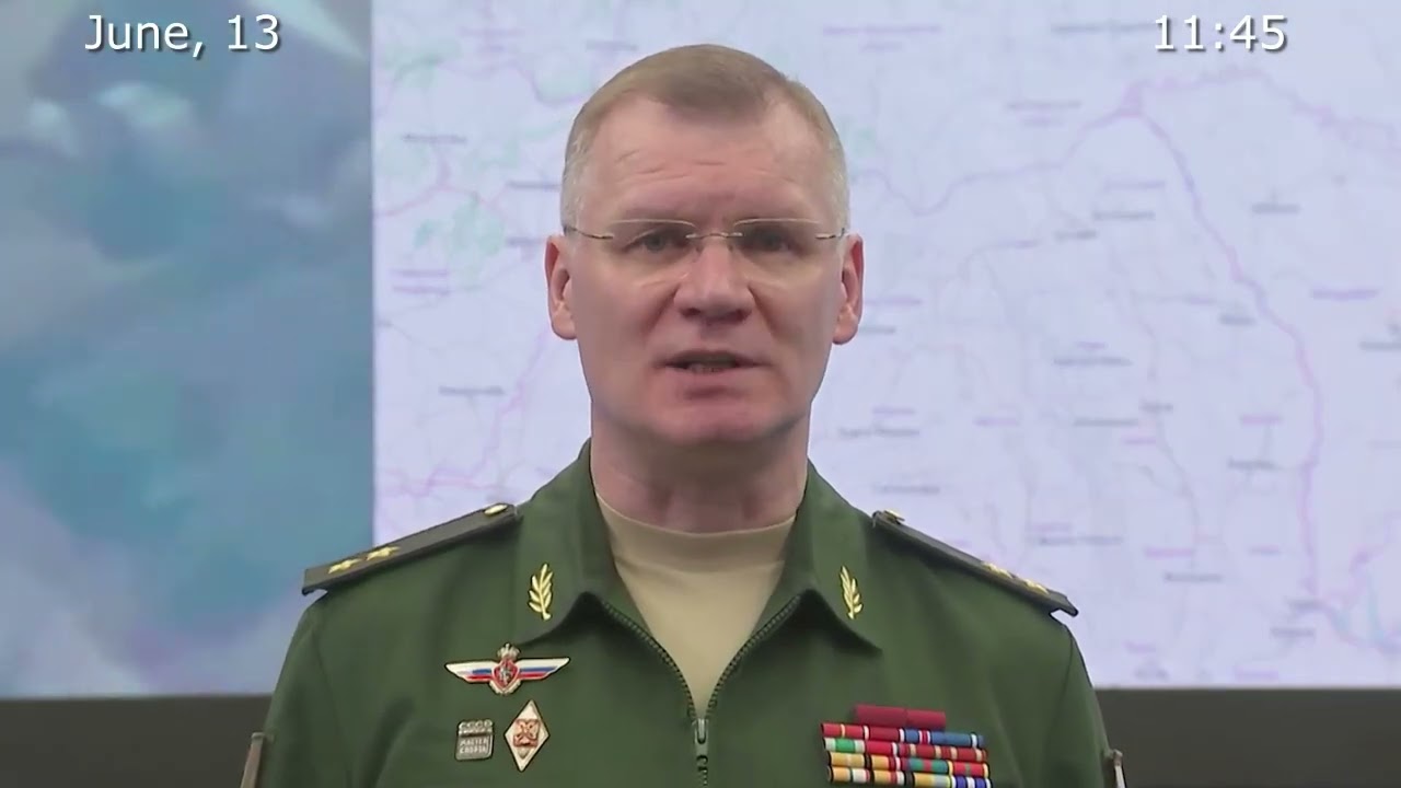 Briefing by Russian Defence Ministry 13.06