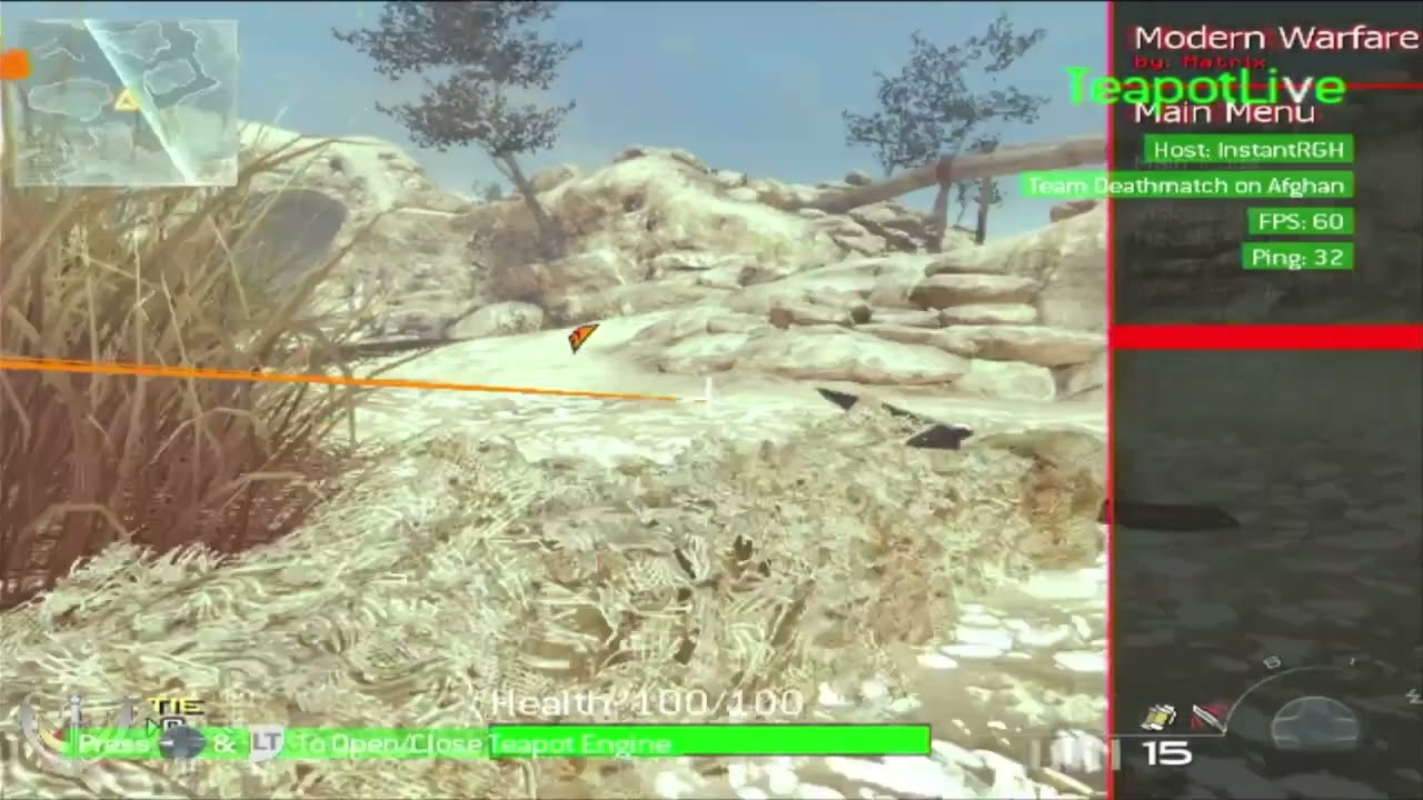 Modern Warfare 2 Matrix Menu