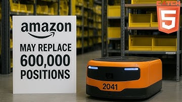 News AI เล่าให้ฟัง : Amazon หวังใช้หุ่นยนต์แทนที่พนักงาน 6 แสนตำแหน่งในสหรัฐฯ #catch5