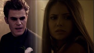 Elena finds out that Stefan is a vampire. The Vampire Diaries.