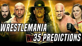 5 Things Happen In Wrestlemania 35 7 April 2019 || Wrestlemania 35 Dream Matchcard