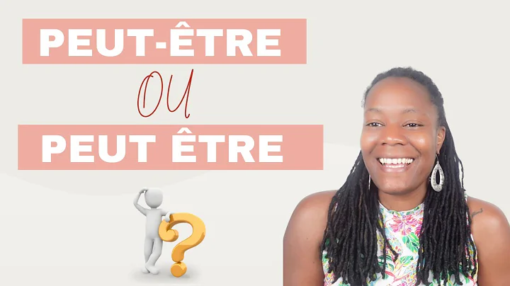 Peut être ou Peut-être ? Quelle différence ?