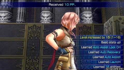 Dissidia 012 [Duodecim] Final Fantasy (USA) Gameplay: Lightning (Level 1) vs. Tidus (Level 100)