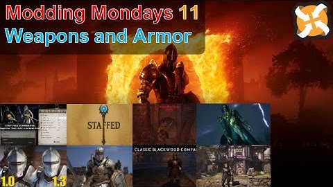 Modding Mondays - Oblivion Remastered - 11 (Weapons and Armor)