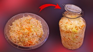 ХРУСТЯЩАЯ КВАШЕНАЯ КАПУСТА В РАССОЛЕ. Самая вкусная. Рецепт проверенный годами. Sauerkraut.