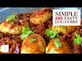 Simple and Tasty Egg Curry that beginners can try