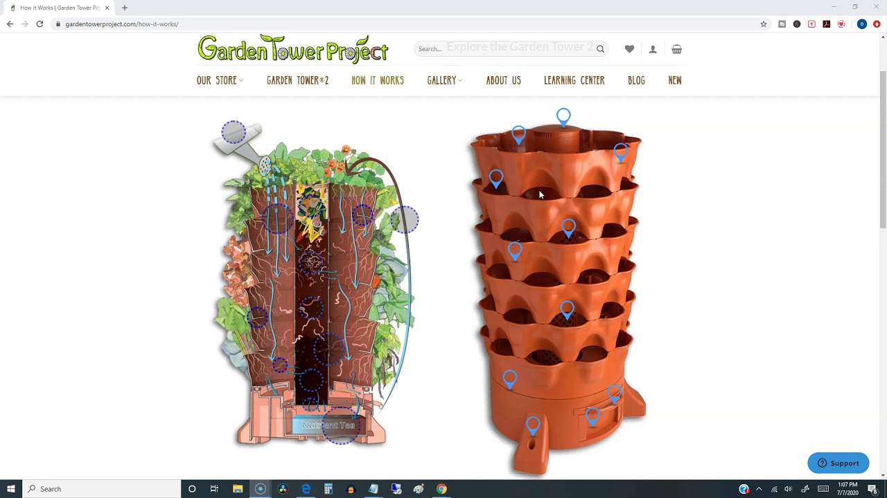 garden tower planner project 2