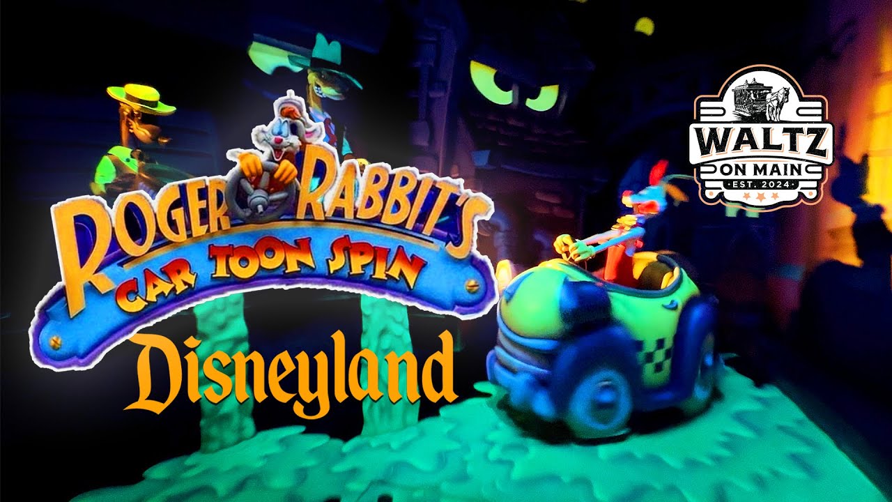 [4K] Roger Rabbit's Car Toon Spin - Disneyland - FULL RIDE POV 2024 ...
