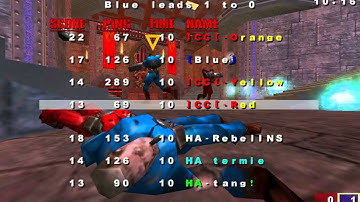 Quake 3 CTF - Crayola Clan ]CC[ vs Hoass - q3ctf3 - Red POV