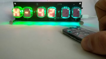 NUMITRON VFD IV-19 CLOCK SPARK - SHOW