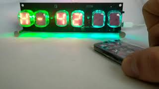 NUMITRON VFD IV-19 CLOCK SPARK - SHOW