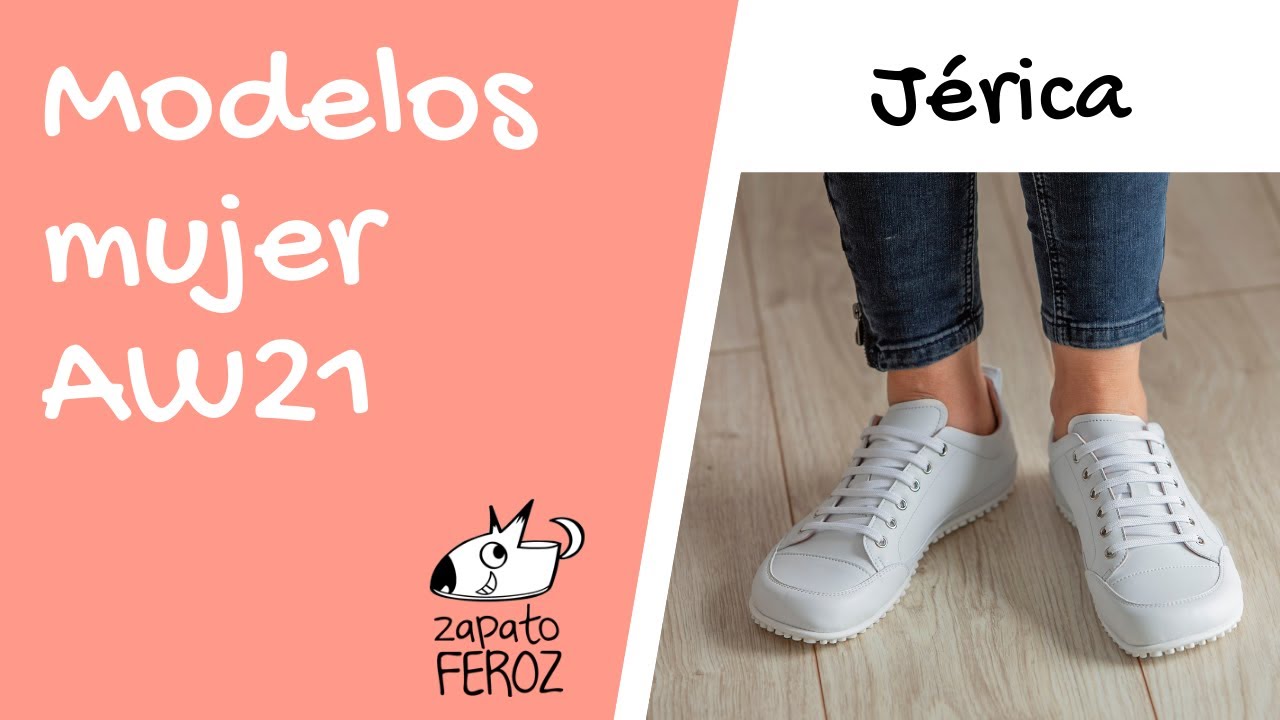 Zapatilla minimalista para mujer, Jérica by zapato FEROZ AW21 