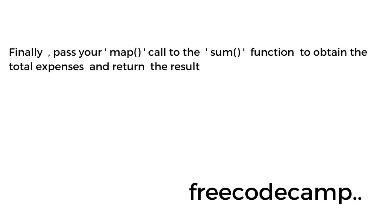 Learn Lambda Functions by Building an Expense Tracker | Python Beta ...