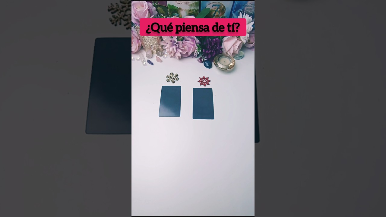 😶‍🌫️Qué piensa respecto a ti🔔 tarot interactivo