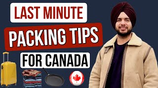 What to pack for Canada  | Packing for Canada winters ❄