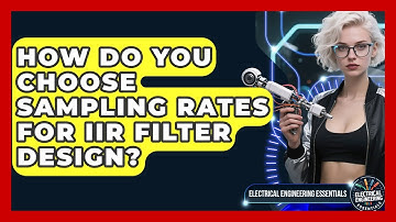 How Do You Choose Sampling Rates For IIR Filter Design? - Electrical Engineering Essentials
