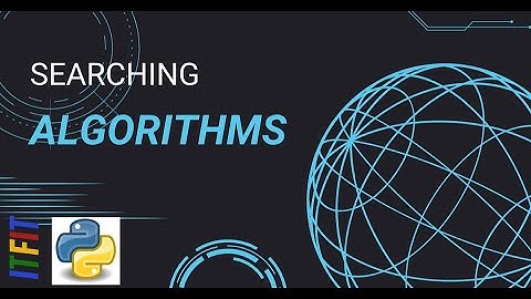 👉Searching Algorithms in Python – Linear Search & Binary Search Explained
