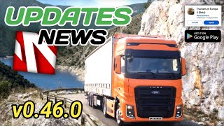 🚚UPDATES NEWS - Truckers of Europe 3 New Update v0.46 💯Exaust Smoke, Multiplayer & More...
