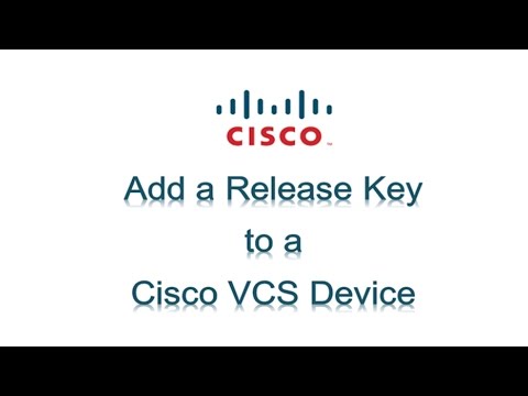 Install a VCS Series Release Key