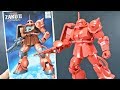 1980 - FG Char's Zaku II UNBOXING & Review