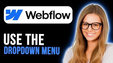 How To Use The Dropdown Menu On Webflow (Super Simple)