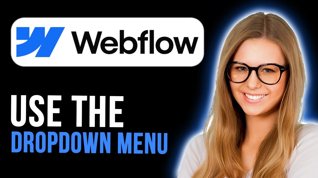 How To Use The Dropdown Menu On Webflow (Super Simple) - YouTube
